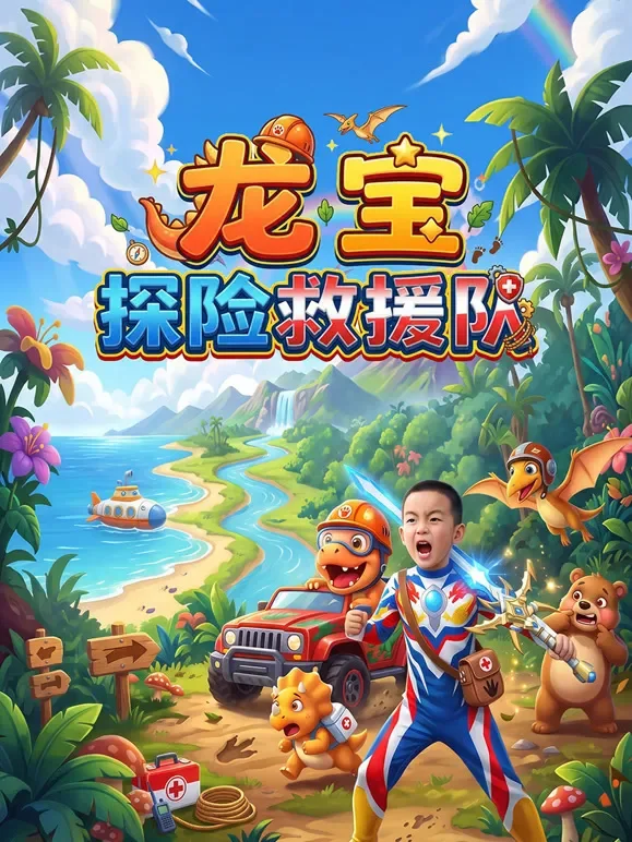 龙宝探险救援队动漫海报