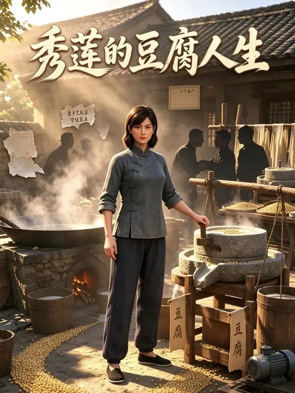 秀莲的豆腐人生动漫海报