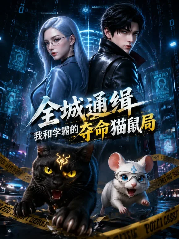 全城通缉：我和学霸的夺命猫鼠局动漫海报