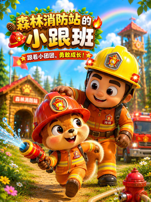 森林消防站的小跟班