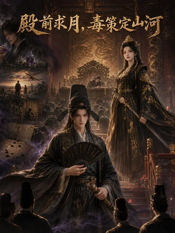殿前求月，毒策定山河动漫海报