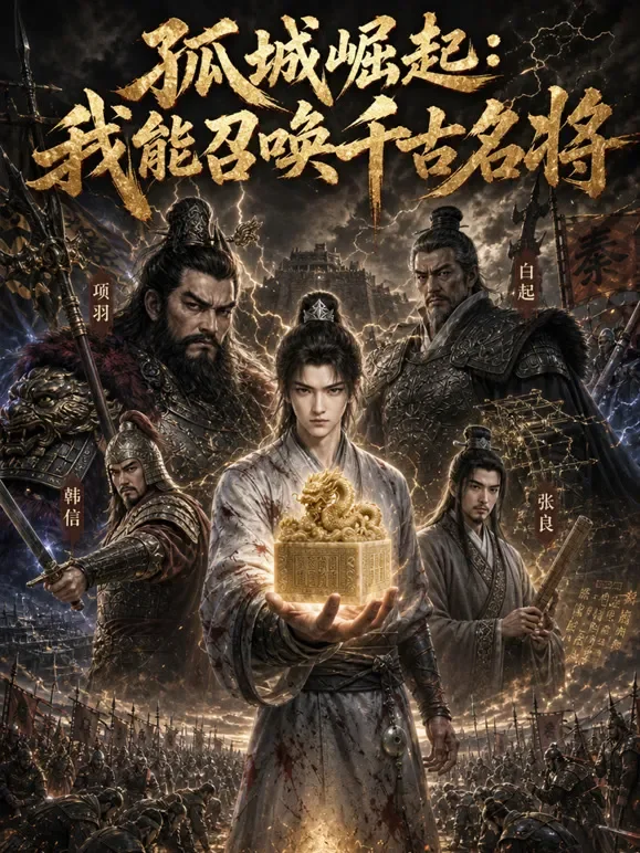 孤城崛起：我能召唤千古名将动漫海报