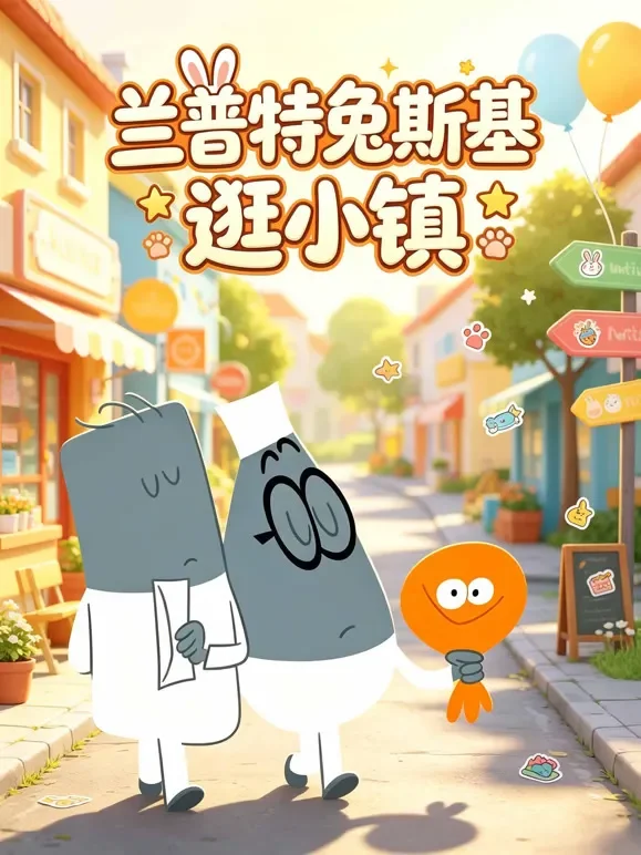 兰普特兔斯基逛小镇动漫海报