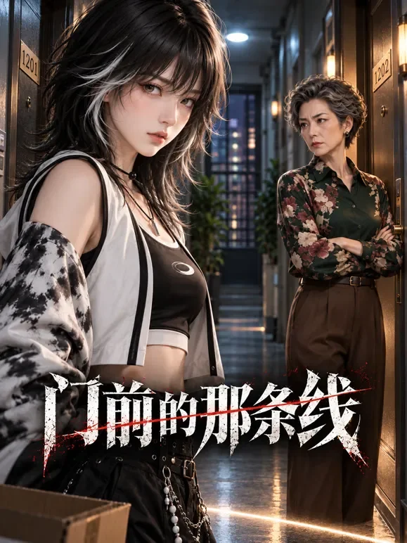 门前的那条线动漫海报
