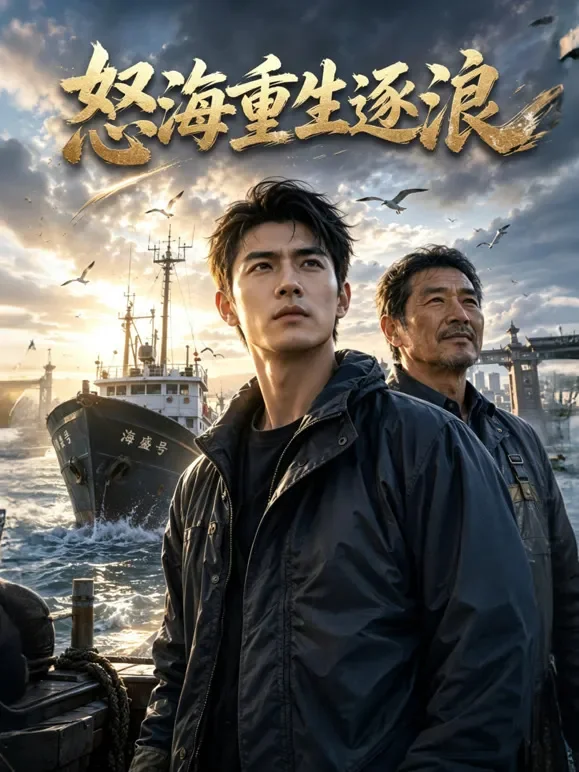 怒海重生逐浪动漫海报