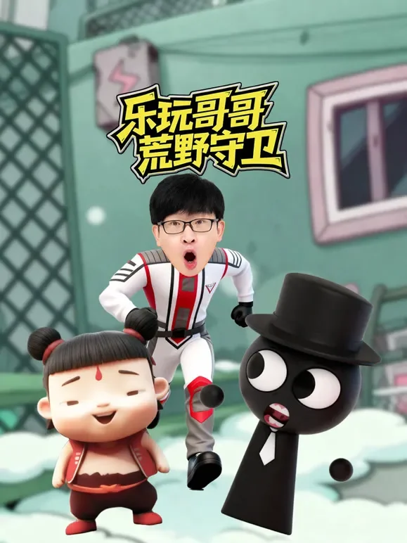 乐玩哥哥荒野守卫动漫海报