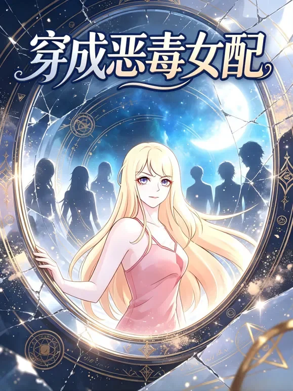 穿成恶毒女配动漫海报
