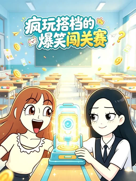 疯玩搭档的爆笑闯关赛动漫海报