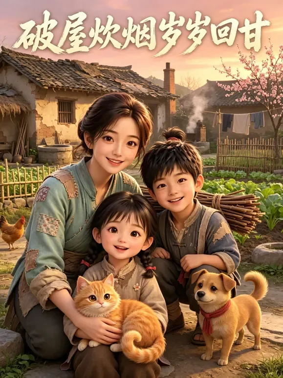 破屋炊烟，岁岁回甘动漫海报
