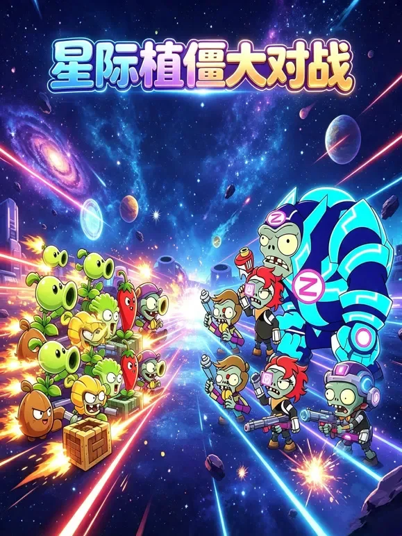 星际植僵大对战动漫海报