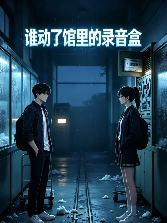 谁动了馆里的录音盒动漫海报