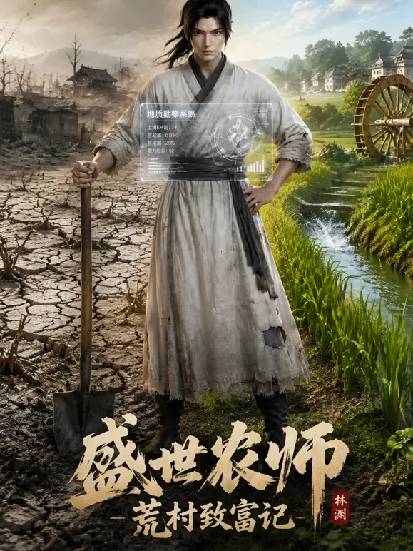 盛世农师，荒村致富记动漫海报