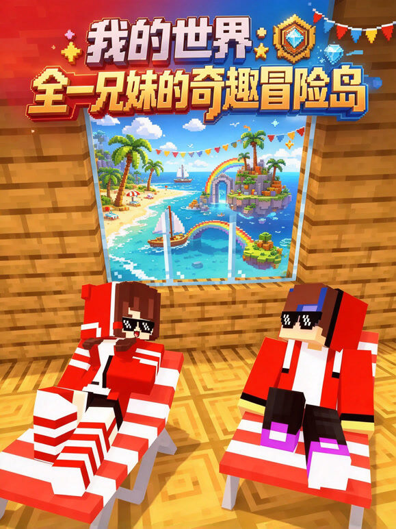 我的世界：全一兄妹的奇趣冒险岛