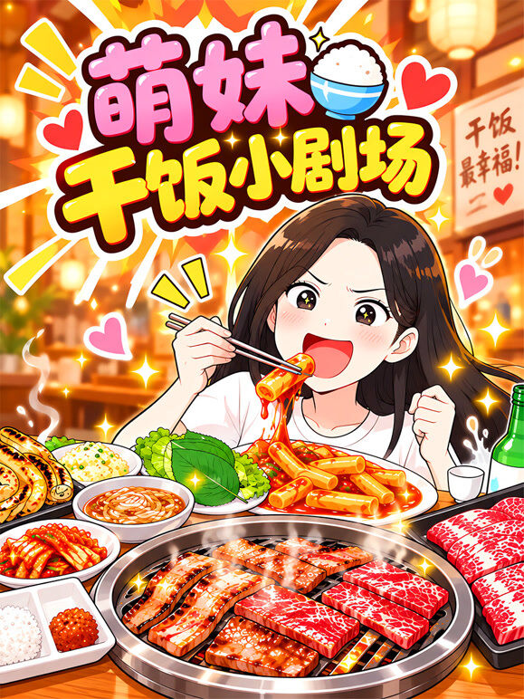 萌妹干饭小剧场