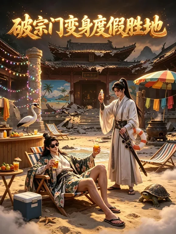 破宗门变身度假胜地动漫海报
