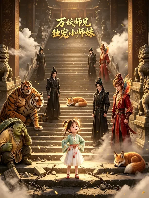 万妖师兄独宠小师妹动漫海报
