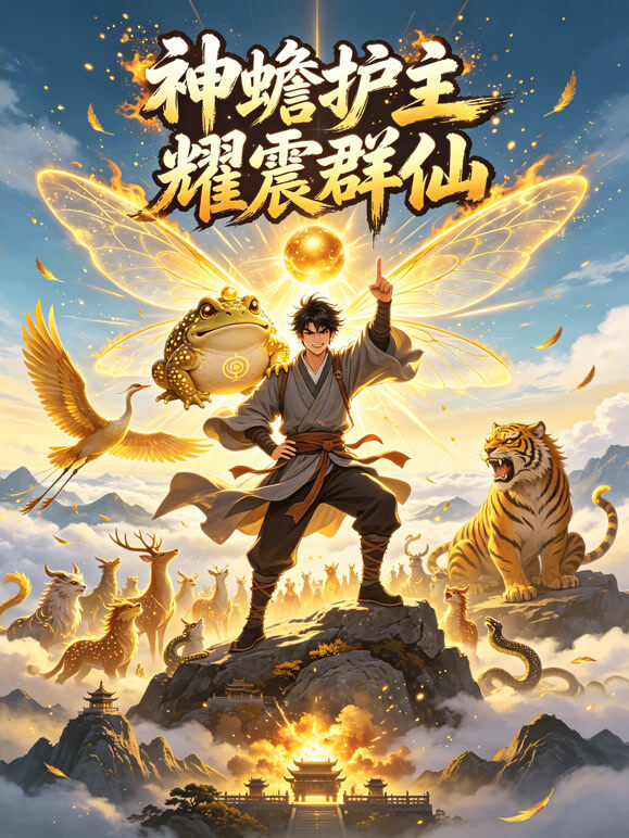 神蟾护主耀震群仙