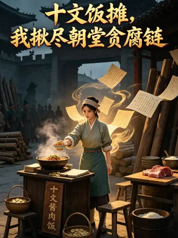 十文饭摊，我揪尽朝堂贪腐链动漫海报