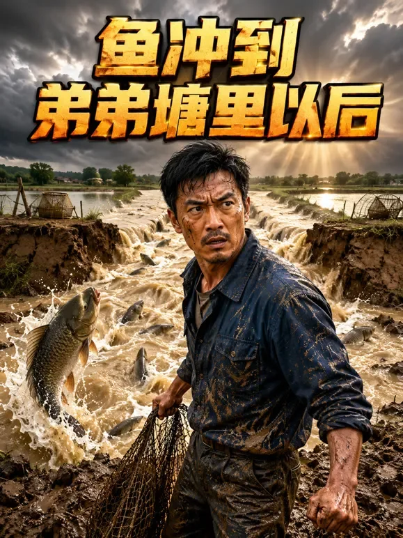 鱼冲到弟弟塘里以后动漫海报