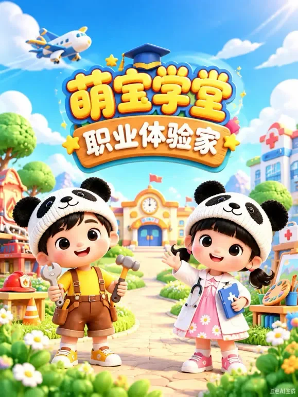萌宝学堂职业体验家 第1季动漫海报