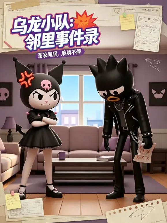 乌龙小队：邻里事件录动漫海报
