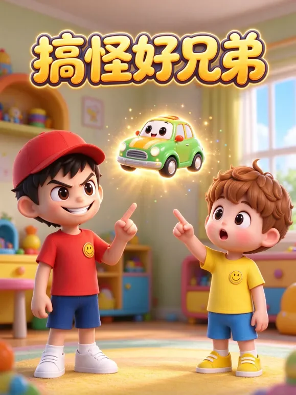 搞怪好兄弟动漫海报