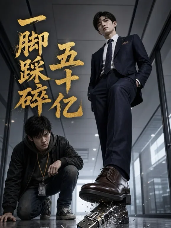 一脚踩碎五十动漫海报