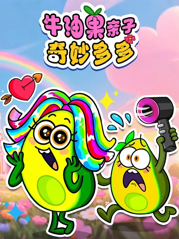 牛油果亲子奇妙多多动漫海报