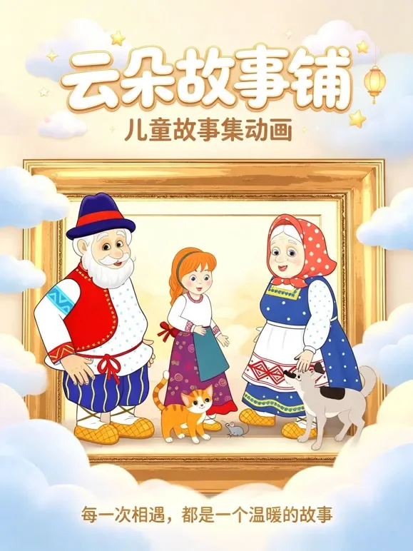 云朵故事铺动漫海报