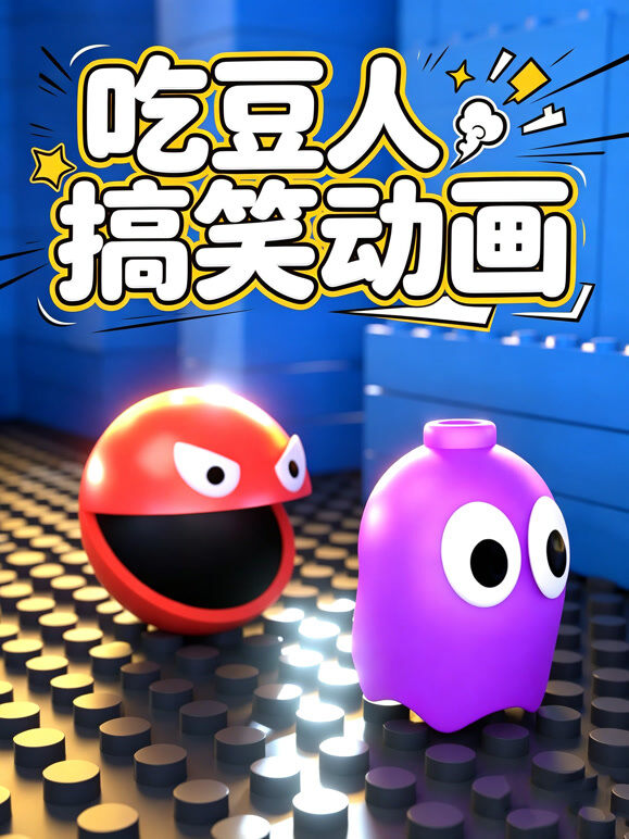 吃豆人搞笑动画