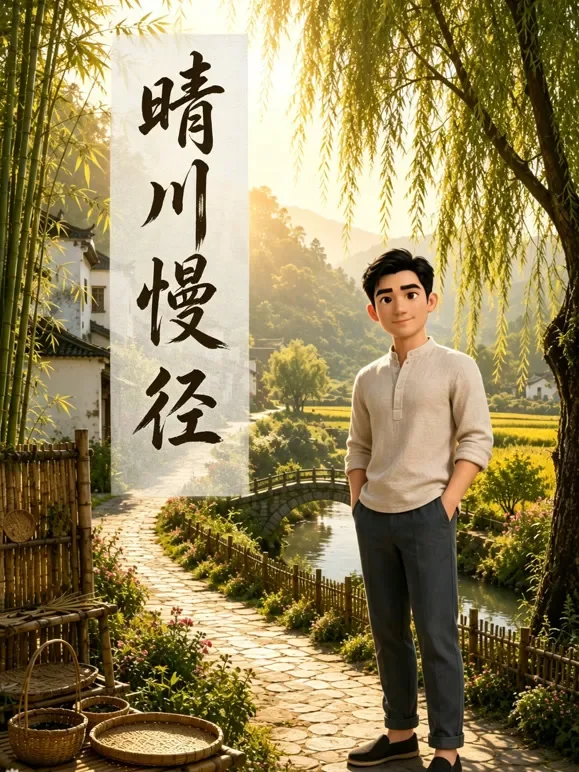 晴川慢径动漫海报
