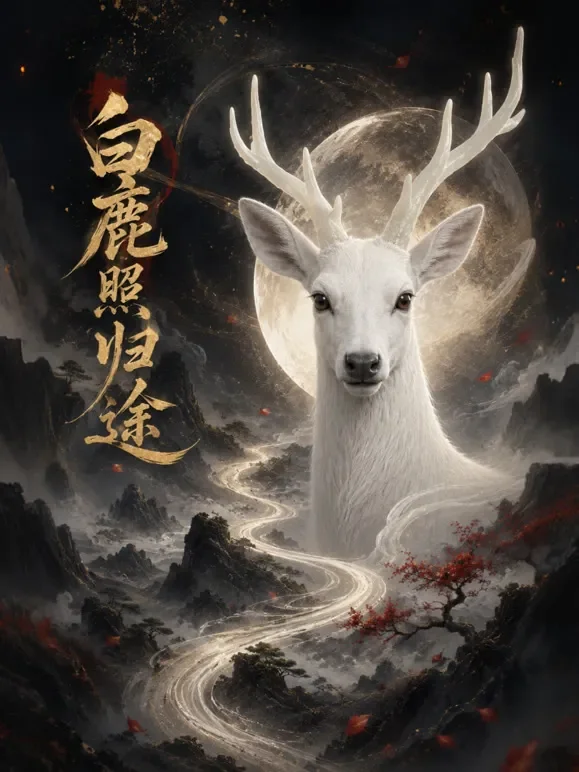 白鹿照归途动漫海报