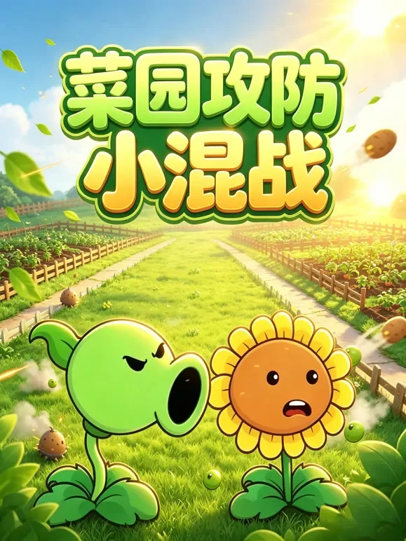 菜园攻防小混战动漫海报