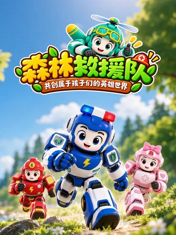森林救援队动漫海报