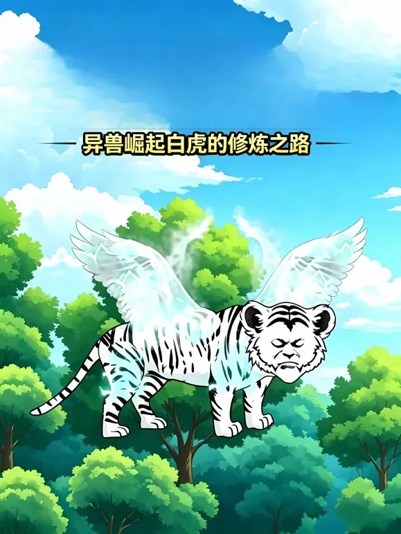 异兽崛起白虎的修炼之路动漫海报