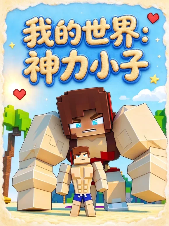 我的世界：神力小子动漫海报