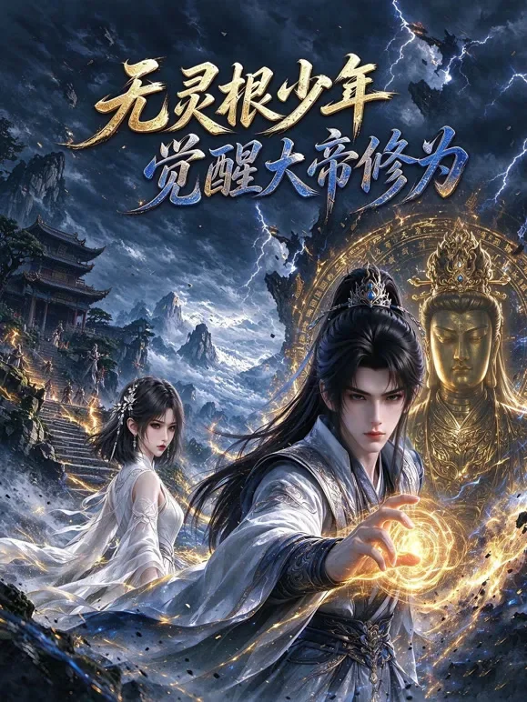 无灵根少年，觉醒大帝修为动漫海报