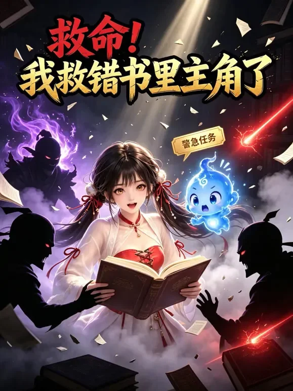 救命！我救错书里主角了动漫海报