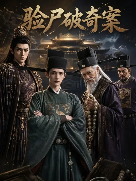 验尸破奇案动漫海报