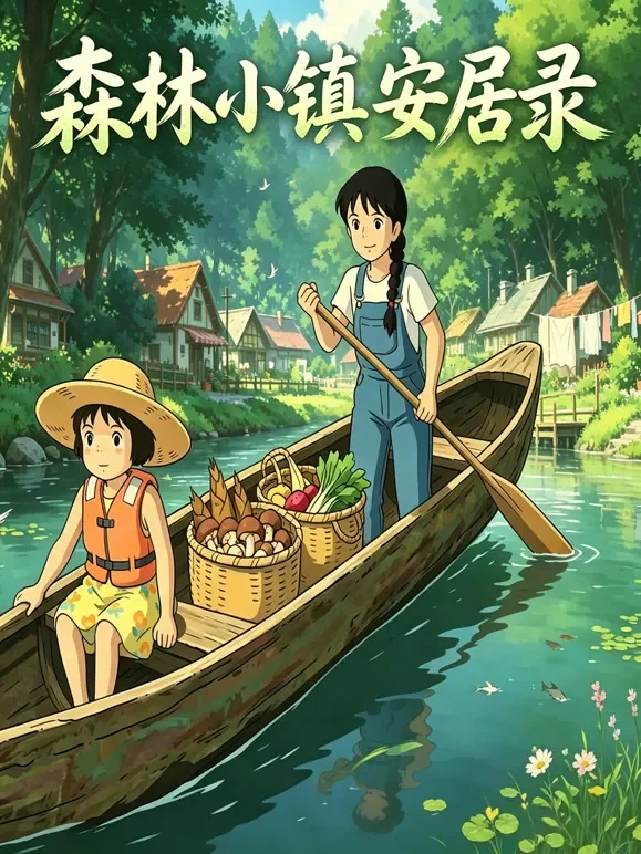 森林小镇安居录动漫海报