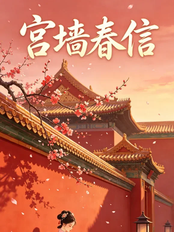 宫墙春信动漫海报