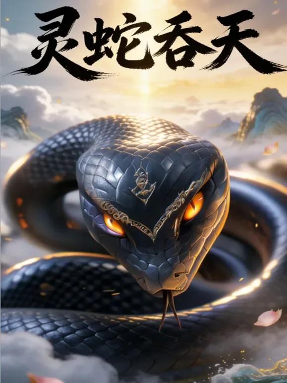 灵蛇吞天动漫海报