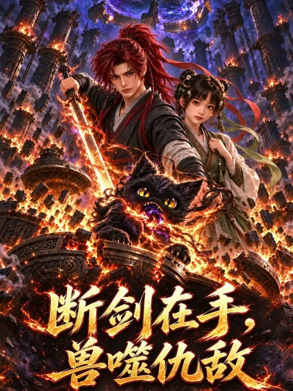 断剑在手，兽噬仇敌动漫海报