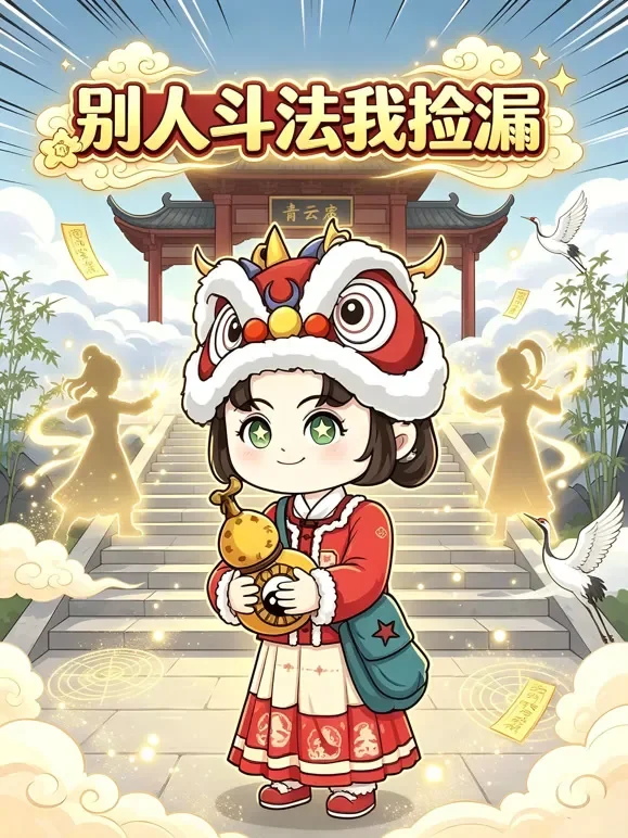 别人斗法我捡漏动漫海报