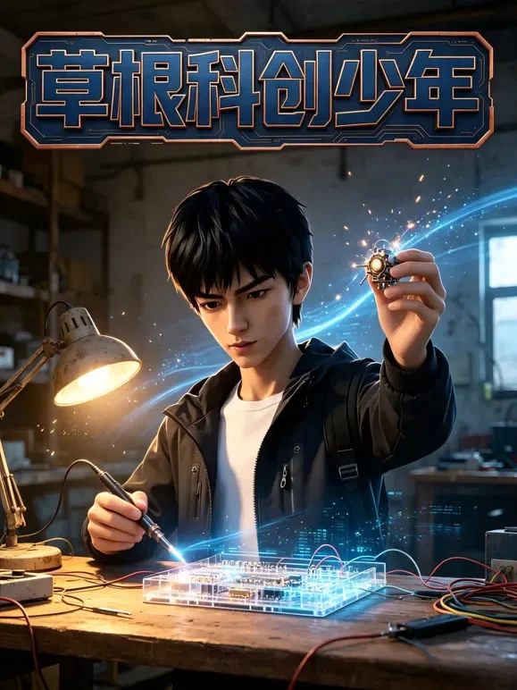 草根科创少年动漫海报