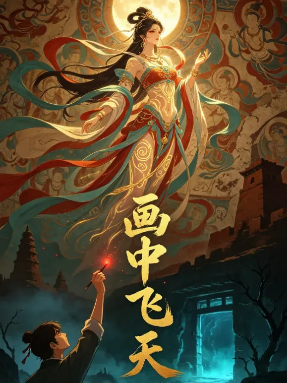 画中飞天动漫海报