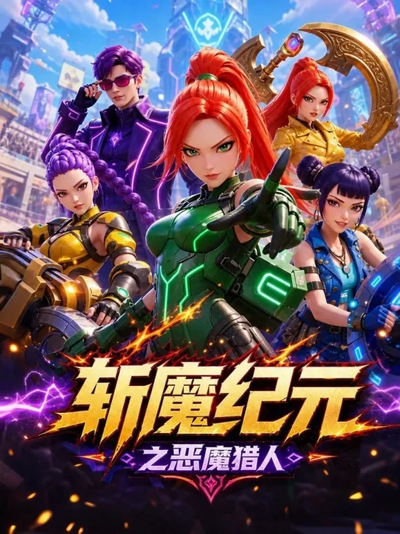 斩魔纪元之恶魔猎人动漫海报