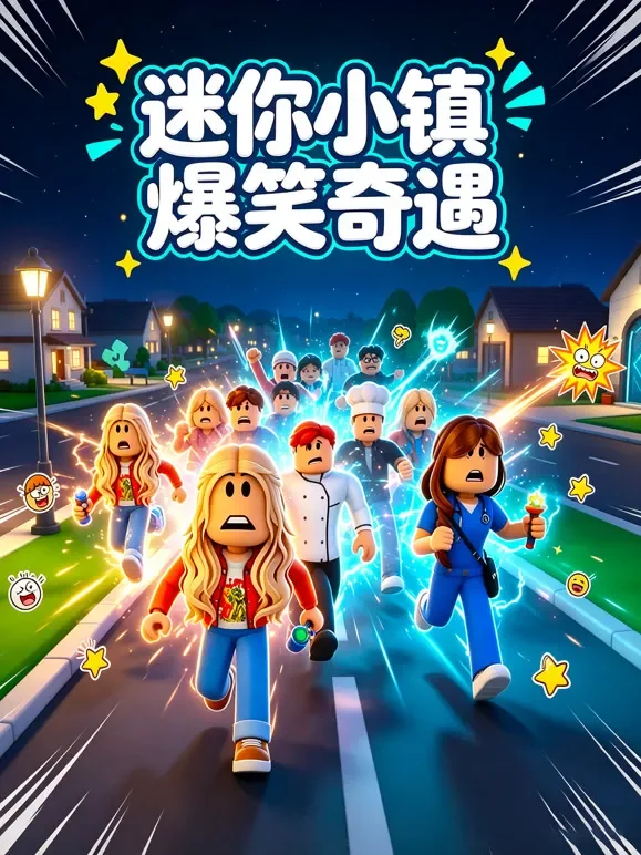 迷你小镇爆笑奇遇动漫海报