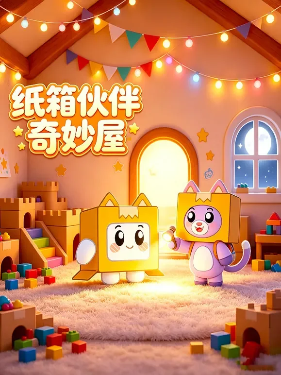 纸箱伙伴奇妙屋动漫海报