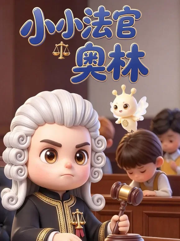 小小法官奥林动漫海报